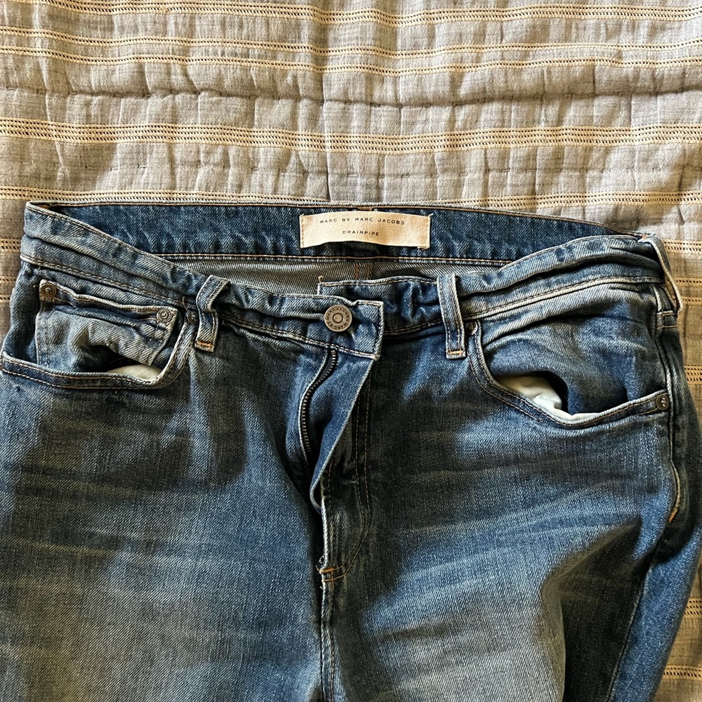Marc by Marc Jacobs Women’s Drainpipe Boyfriend Jeans Blue size 30